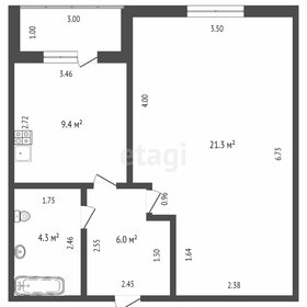 Квартира 36 м², 1-комнатная - изображение 1