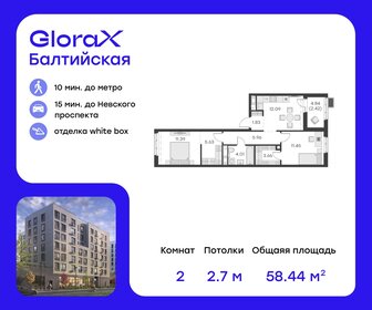 75 м², 3-комнатная квартира 12 800 000 ₽ - изображение 92