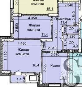 62,9 м², 3-комнатная квартира 5 850 000 ₽ - изображение 145