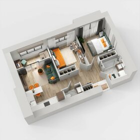 46,1 м², 2-комнатная квартира 4 100 000 ₽ - изображение 89