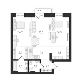 91,7 м², 3-комнатная квартира 13 000 000 ₽ - изображение 75