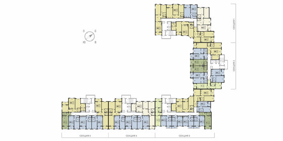 Квартира 39,5 м², 1-комнатная - изображение 1