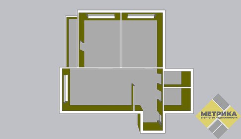 61,9 м², 2-комнатная квартира 10 500 000 ₽ - изображение 6