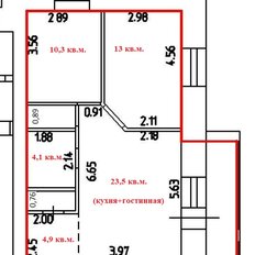 Квартира 62 м², 3-комнатная - изображение 4