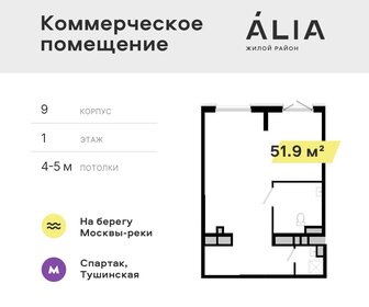 51,9 м², помещение свободного назначения - изображение 5