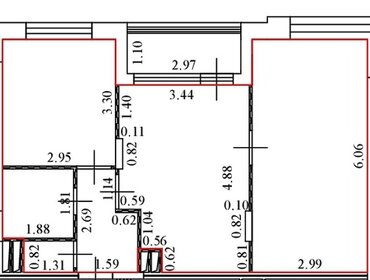 Квартира 51,2 м², 2-комнатная - изображение 1