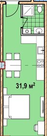 Квартира 31,9 м², студия - изображение 5