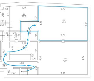 68,3 м², помещение свободного назначения 116 109 ₽ в месяц - изображение 28