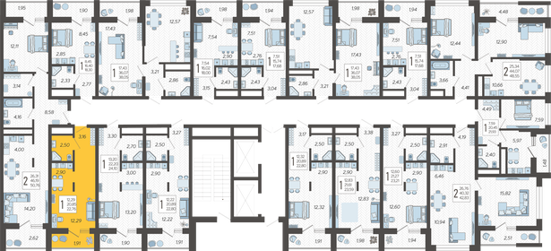 15,8 м², квартира-студия 10 500 000 ₽ - изображение 82