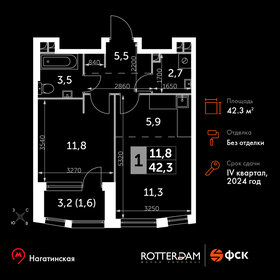 54 м², 3-комнатная квартира 14 990 000 ₽ - изображение 102