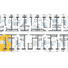 Квартира 66,7 м², 2-комнатная - изображение 2