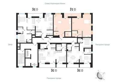 120,3 м², 3-комнатная квартира 15 900 000 ₽ - изображение 80