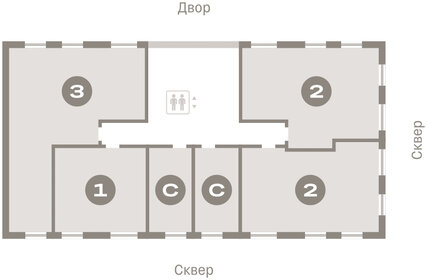 Квартира 22,3 м², 1-комнатная - изображение 2