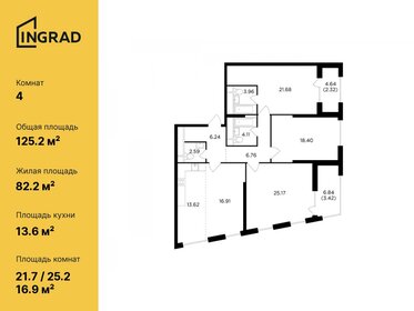 235 м², 3-комнатная квартира 49 950 000 ₽ - изображение 95