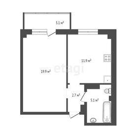 Квартира 41 м², 1-комнатная - изображение 2