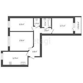 Квартира 71,3 м², 3-комнатная - изображение 2