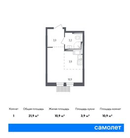 22 м², квартира-студия 5 650 000 ₽ - изображение 84