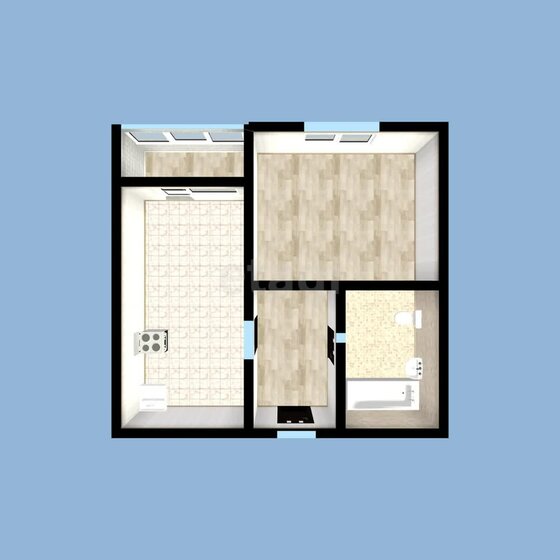 39 м², 1-комнатная квартира 5 000 000 ₽ - изображение 1