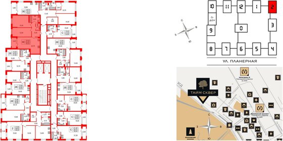 23 м², квартира-студия 5 200 000 ₽ - изображение 43