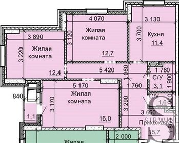 73,9 м², 3-комнатная квартира 6 872 700 ₽ - изображение 15