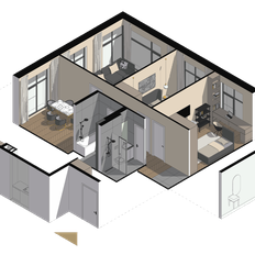 Квартира 77 м², 3-комнатные - изображение 4