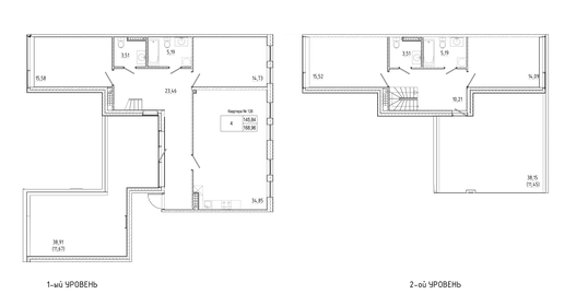 Квартира 169 м², 4-комнатная - изображение 1