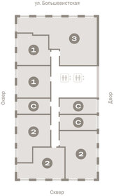 Квартира 21,5 м², 1-комнатная - изображение 2