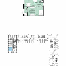 Квартира 41,9 м², 1-комнатная - изображение 2