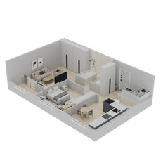 Квартира 56,1 м², 2-комнатная - изображение 3