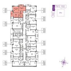 Квартира 52,7 м², 2-комнатная - изображение 2