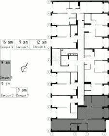 Квартира 82,1 м², 3-комнатная - изображение 2