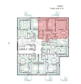 Квартира 103 м², 3-комнатная - изображение 3