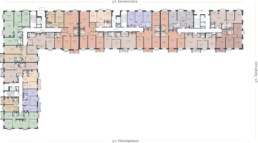 68,2 м², 2-комнатная квартира 18 004 800 ₽ - изображение 19