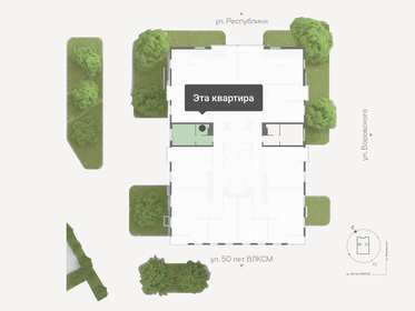 Квартира 21,8 м², 1-комнатная - изображение 2