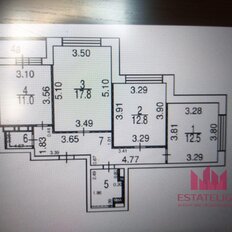 Квартира 72,7 м², 3-комнатная - изображение 3