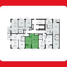 Квартира 33,5 м², 1-комнатная - изображение 2