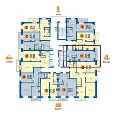 Квартира 34 м², 1-комнатная - изображение 2