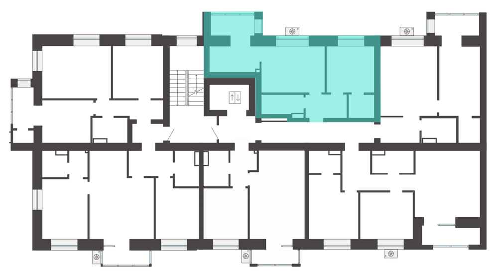33 м², 1-комнатная квартира 6 168 500 ₽ - изображение 33