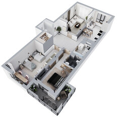 Квартира 105,3 м², 4-комнатная - изображение 3