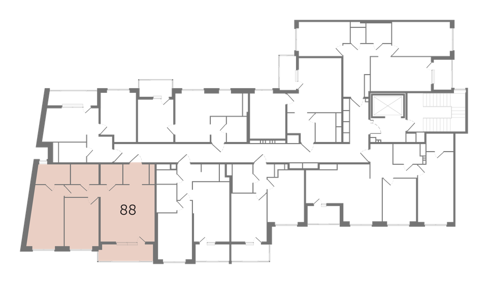 80 м², 2-комнатная квартира 26 950 000 ₽ - изображение 127