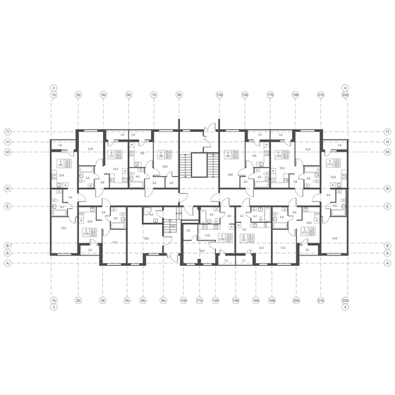 36,6 м², 1-комнатная квартира 4 244 000 ₽ - изображение 74