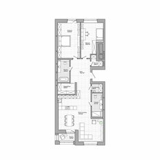 Квартира 153,7 м², 3-комнатная - изображение 2