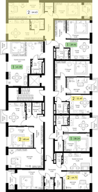 Квартира 64,6 м², 2-комнатная - изображение 2