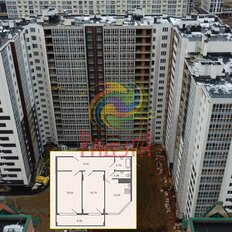 Квартира 78,3 м², 2-комнатная - изображение 2