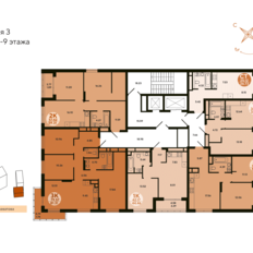 Квартира 44,5 м², 1-комнатная - изображение 2