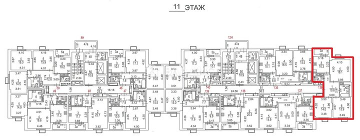 Квартира 73,4 м², 3-комнатная - изображение 1