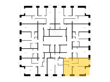 Квартира 49,7 м², 2-комнатная - изображение 2