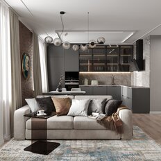 Квартира 46,7 м², студия - изображение 4