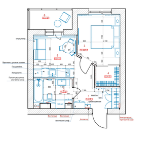 Квартира 40 м², 1-комнатная - изображение 1