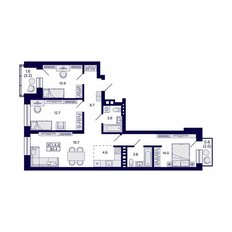 Квартира 80,4 м², 4-комнатная - изображение 2